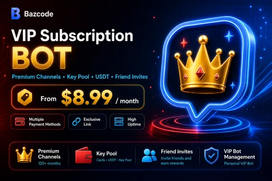 VIP Membership Subscription Bot — Instant Setup