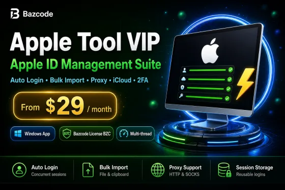 Apple Tool VIP — Apple ID Management Suite